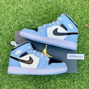 michael jordan shoes blue and white